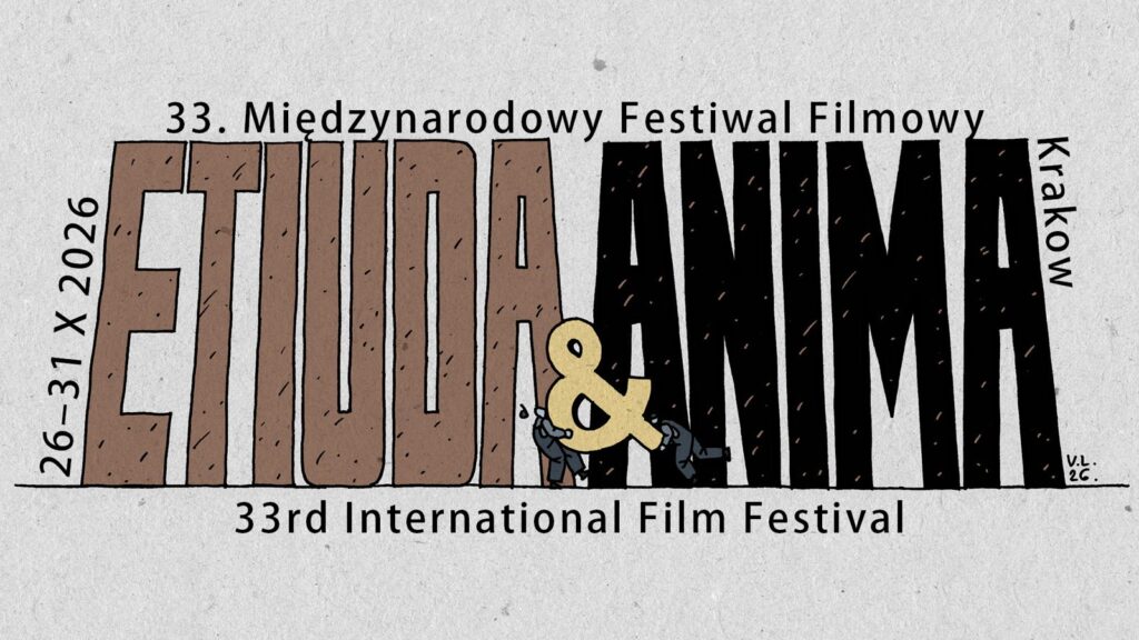 Plakat 33. Międzynarodowego Festiwalu Filmowego Etiuda&Anima
