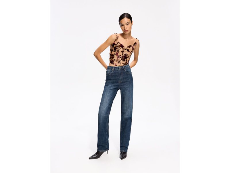 Jeansy straight fit, Reserved