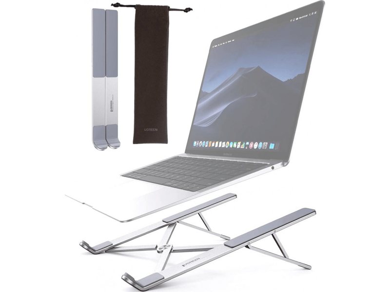 Ugreen Podstawka pod laptop 8-17'' srebrna (LP451), Ugreen