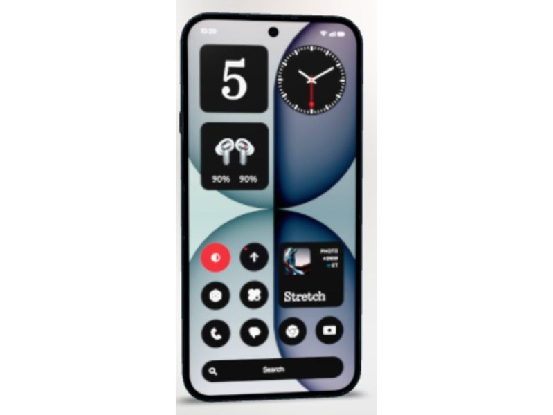 Smartfon Nothing Phone (4a) 8/128GB Czarny (A10400278), Nothing